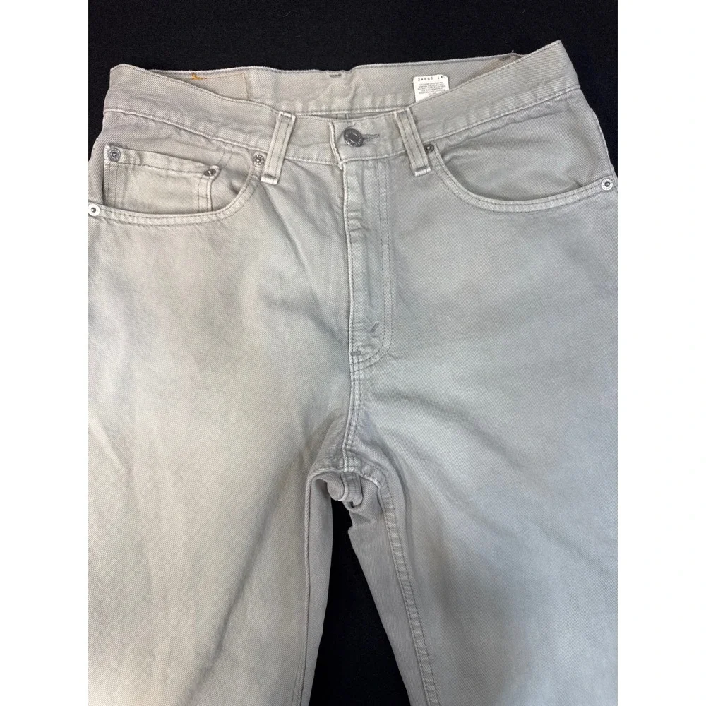 Vintage Levis 550 Relaxed Fit Gray Jeans USA Made 32x34 00550-0694 Mens